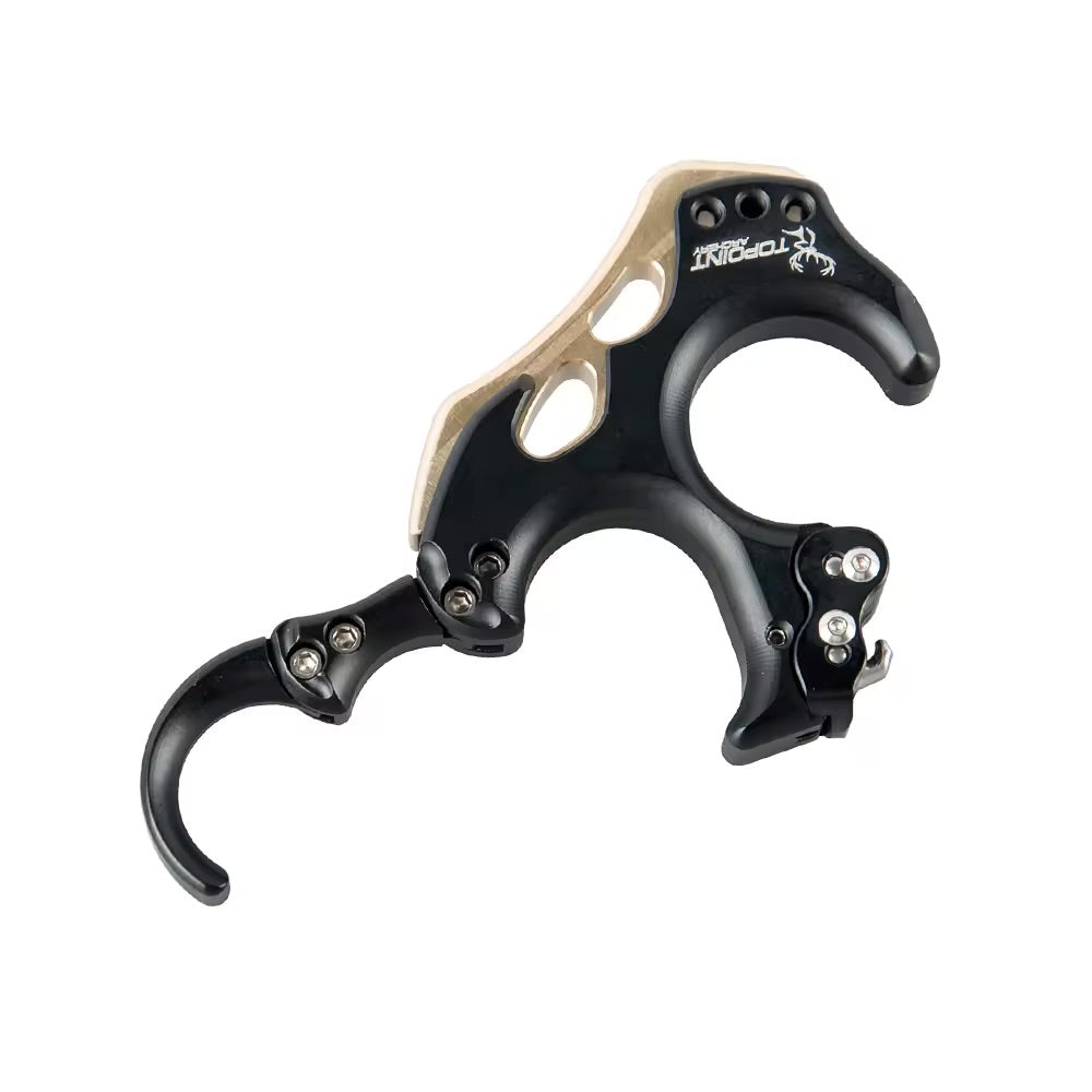 Tension Bow Release3 Or 4 Finger Aluminum Release Aid Automatic Archery Caliper For Target Compound Bow